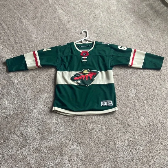Mikael Granlund MN Wild Jersey |Size Youth Large/XL|
